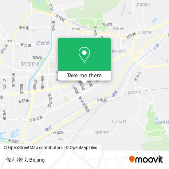 保利物业 map