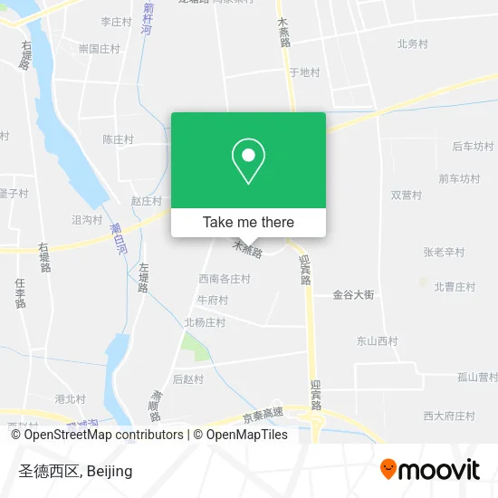 圣德西区 map