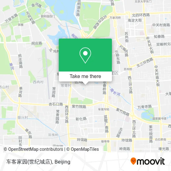 车客家园(世纪城店) map