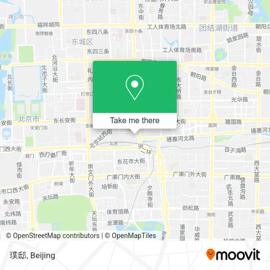 璞邸 map