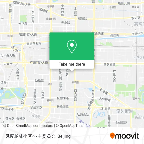 风度柏林小区-业主委员会 map