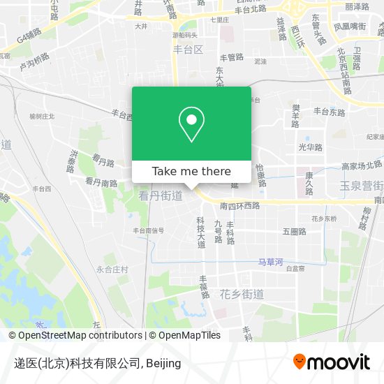 递医(北京)科技有限公司 map