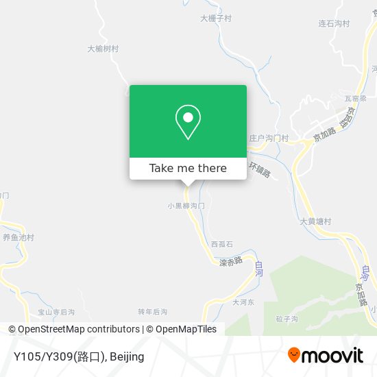 Y105/Y309(路口) map