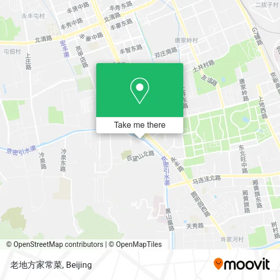 老地方家常菜 map