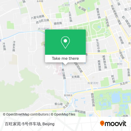 百旺家苑-5号停车场 map