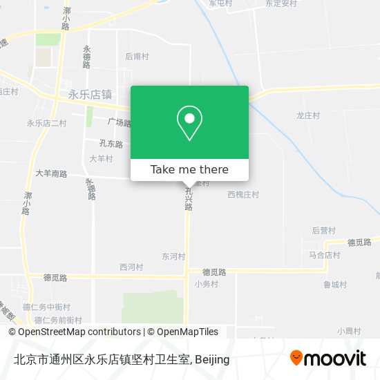 北京市通州区永乐店镇坚村卫生室 map