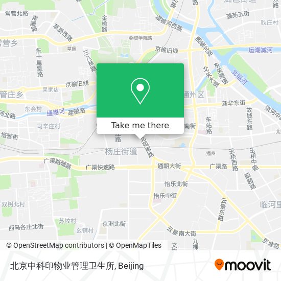 北京中科印物业管理卫生所 map