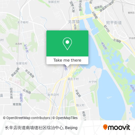 长辛店街道南墙缝社区综治中心 map
