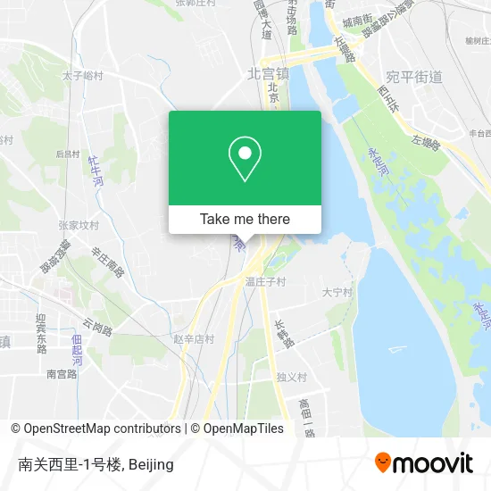 南关西里-1号楼 map