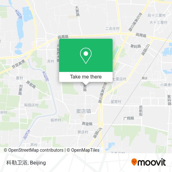 科勒卫浴 map