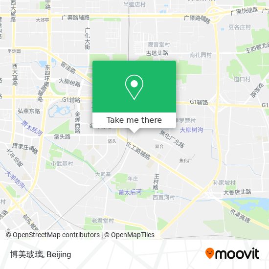 博美玻璃 map