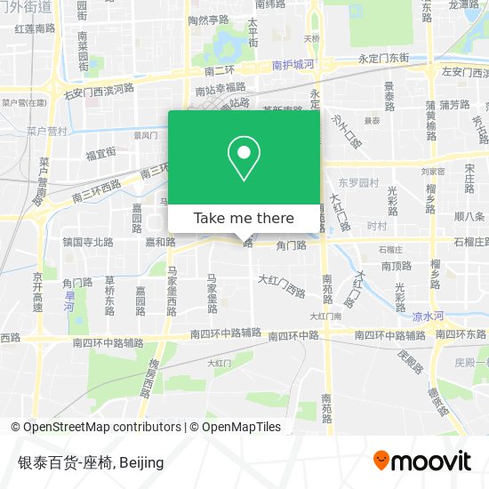银泰百货-座椅 map