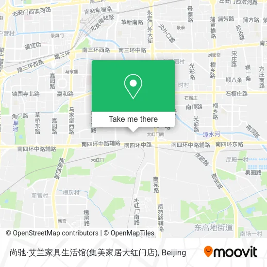 尚驰·艾兰家具生活馆(集美家居大红门店) map