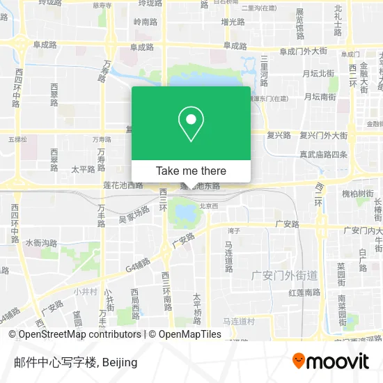 邮件中心写字楼 map