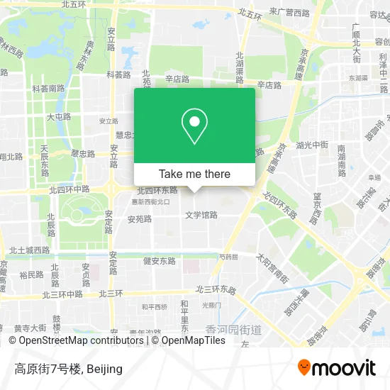 高原街7号楼 map