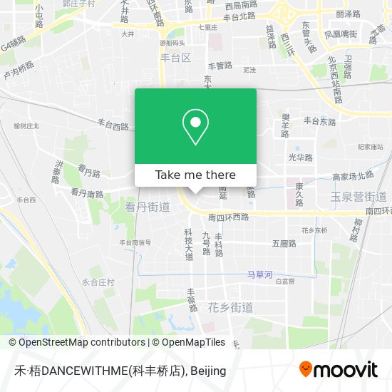 禾·梧DANCEWITHME(科丰桥店) map
