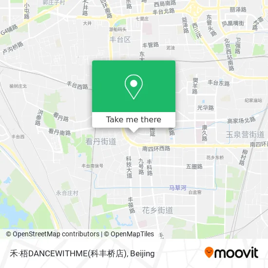 禾·梧DANCEWITHME(科丰桥店) map