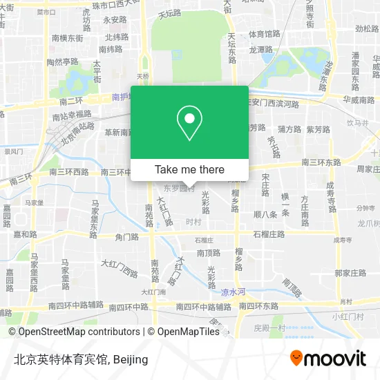 北京英特体育宾馆 map