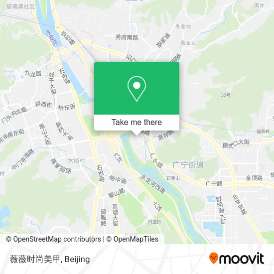 薇薇时尚美甲 map