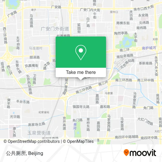 公共厕所 map