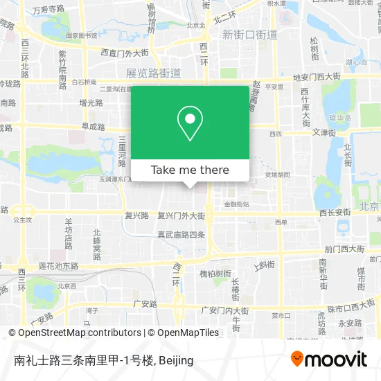 南礼士路三条南里甲-1号楼 map