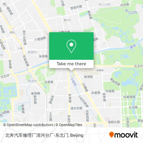 北奔汽车修理厂清河分厂-东北门 map