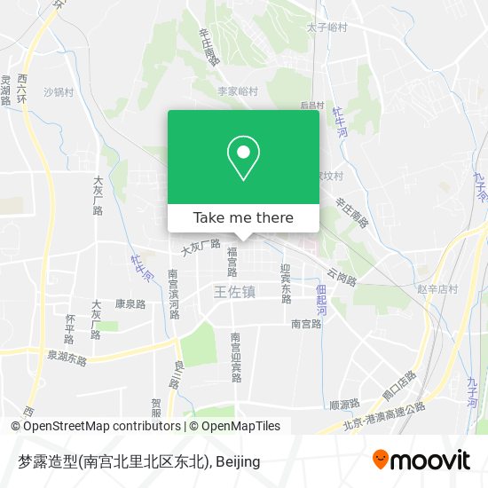 梦露造型(南宫北里北区东北) map
