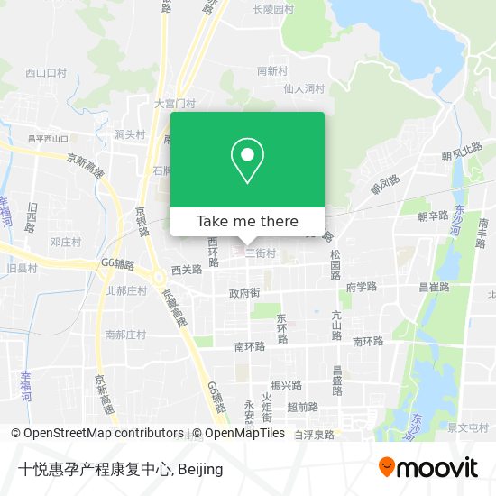 十悦惠孕产程康复中心 map