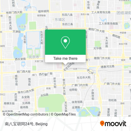 南八宝胡同24号 map