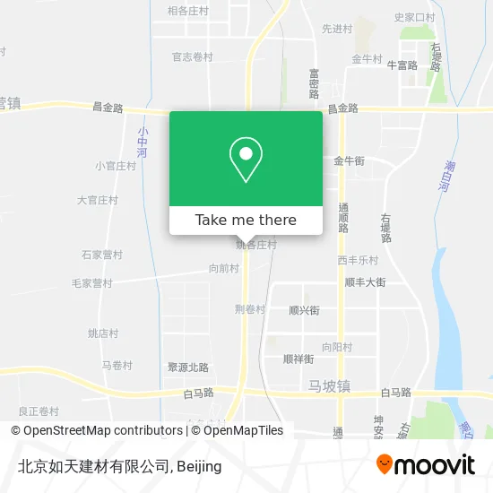 北京如天建材有限公司 map