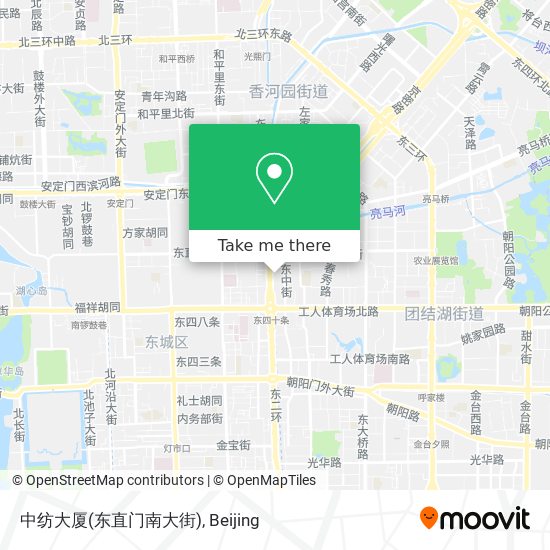 中纺大厦(东直门南大街) map