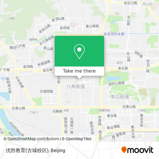 优胜教育(古城校区) map