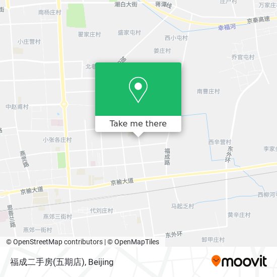 福成二手房(五期店) map