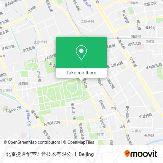 北京捷通华声语音技术有限公司 map