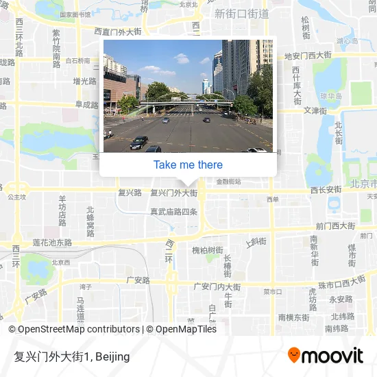 复兴门外大街1 map