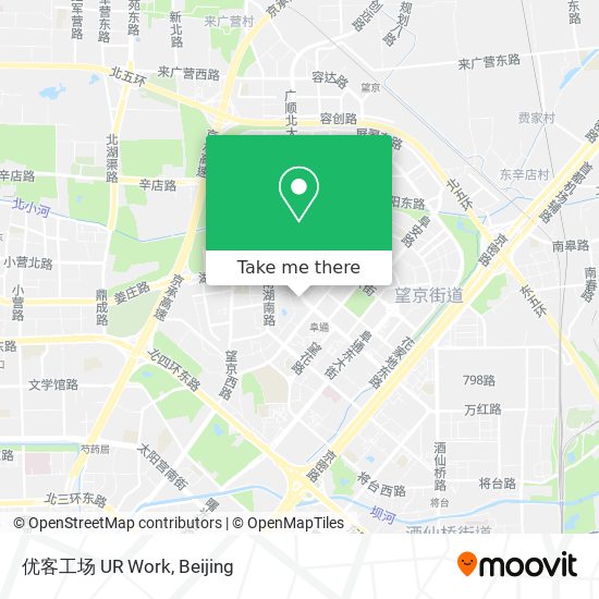 优客工场 UR Work map