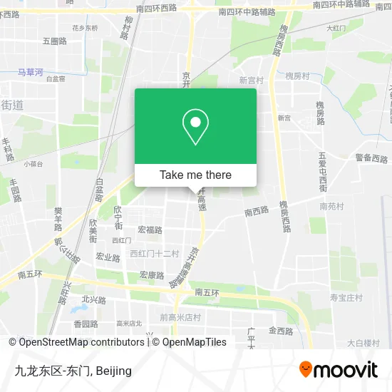 九龙东区-东门 map