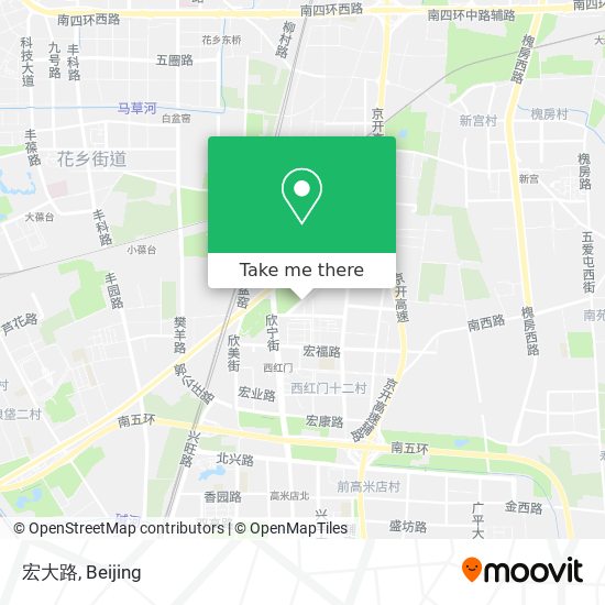 宏大路 map