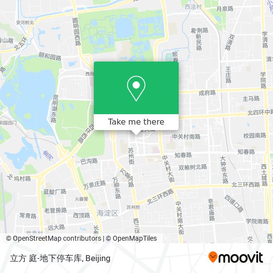立方 庭-地下停车库 map