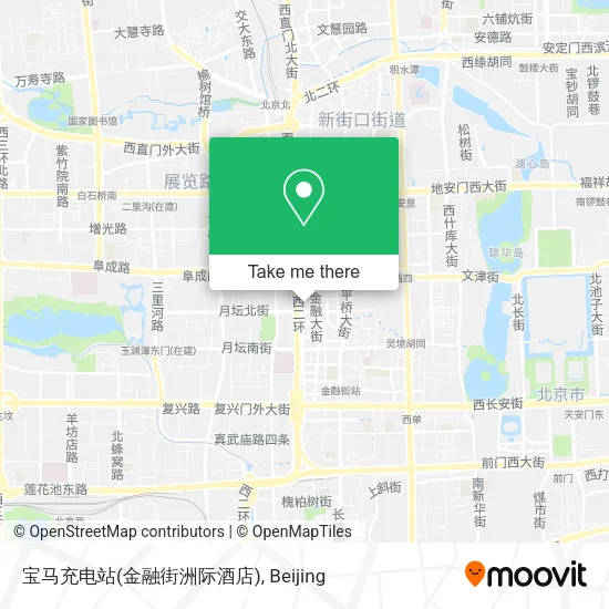 宝马充电站(金融街洲际酒店) map