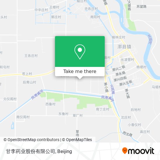 甘李药业股份有限公司 map