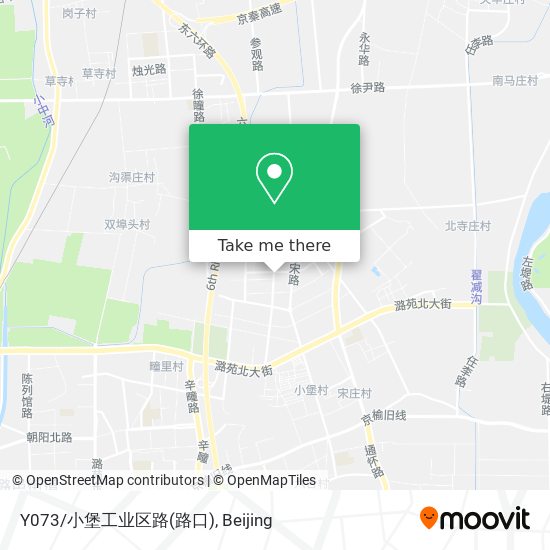 Y073/小堡工业区路(路口) map