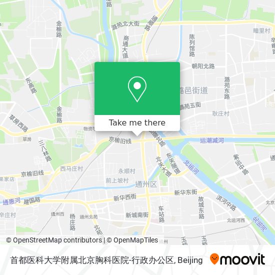 首都医科大学附属北京胸科医院-行政办公区 map