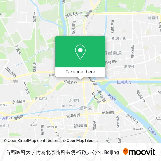 首都医科大学附属北京胸科医院-行政办公区 map