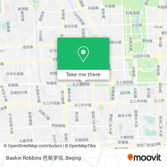 Baskin Robbins 芭斯罗缤 map