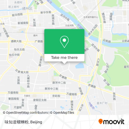 味知道螺蛳粉 map