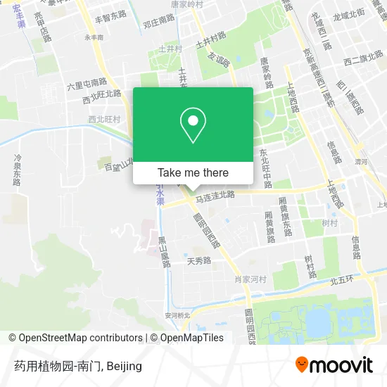 药用植物园-南门 map