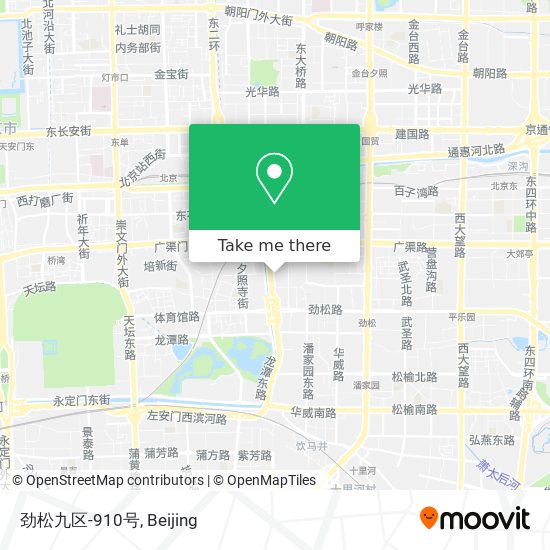 劲松九区-910号 map