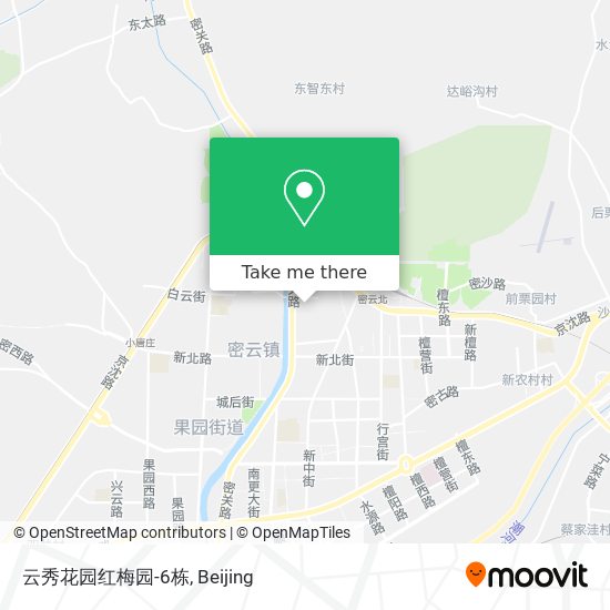 云秀花园红梅园-6栋 map