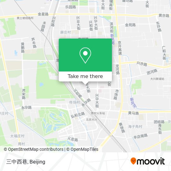 三中西巷 map